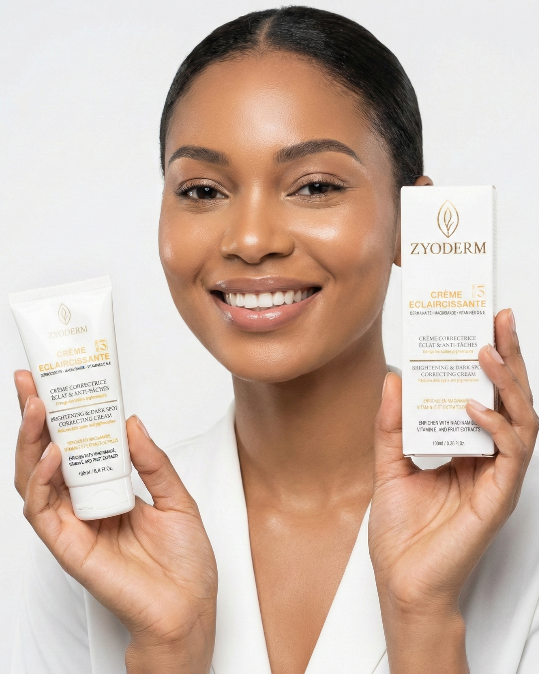 Une peau plus nette, plus lumineuse