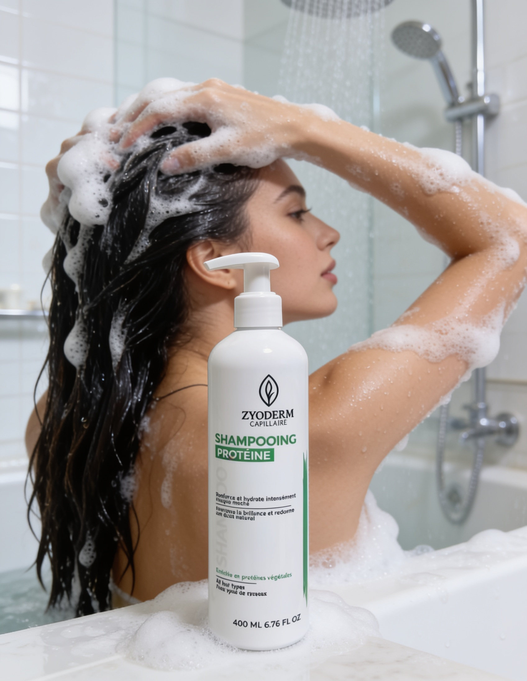 Shampooing Protéine Zyoderm Capillaire